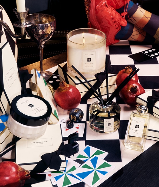 Jo Malone London Pomegranate Noir Cologne Candle Diffuser and Body Creme