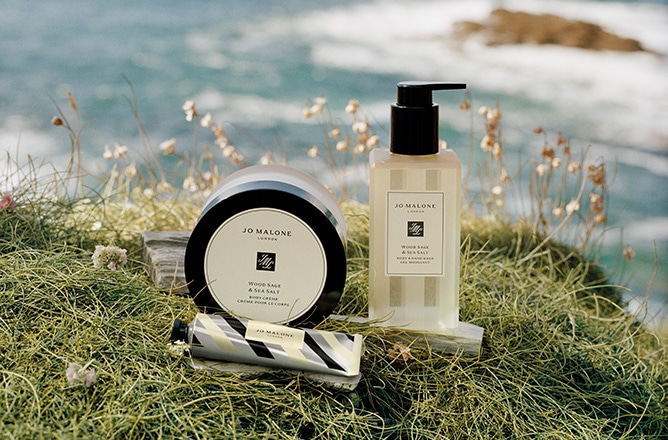 Jo Malone London | Wood sage & sea salt bath & body products