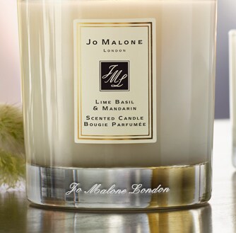 engraved home candle