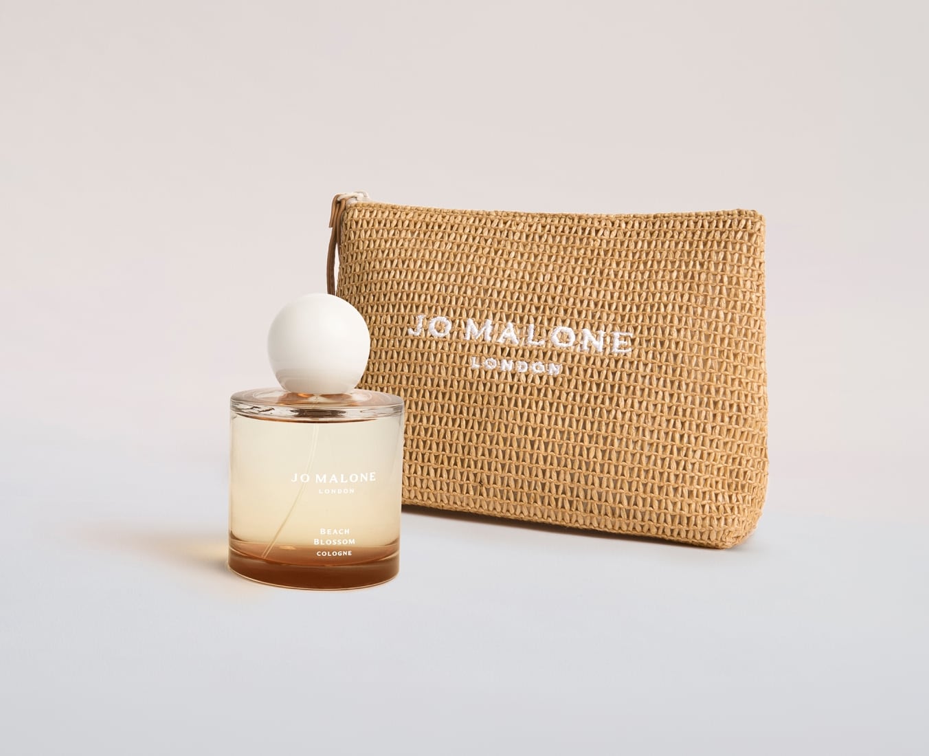 Jo Malone London | Complimentary Rattan Travel Pouch with Beach Blossom Cologne 100ml Purchase