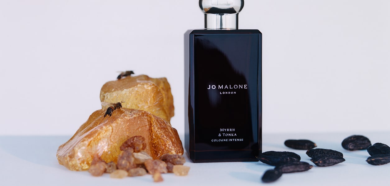 Jo Malone London Myrrh & Tonka cologne bottle