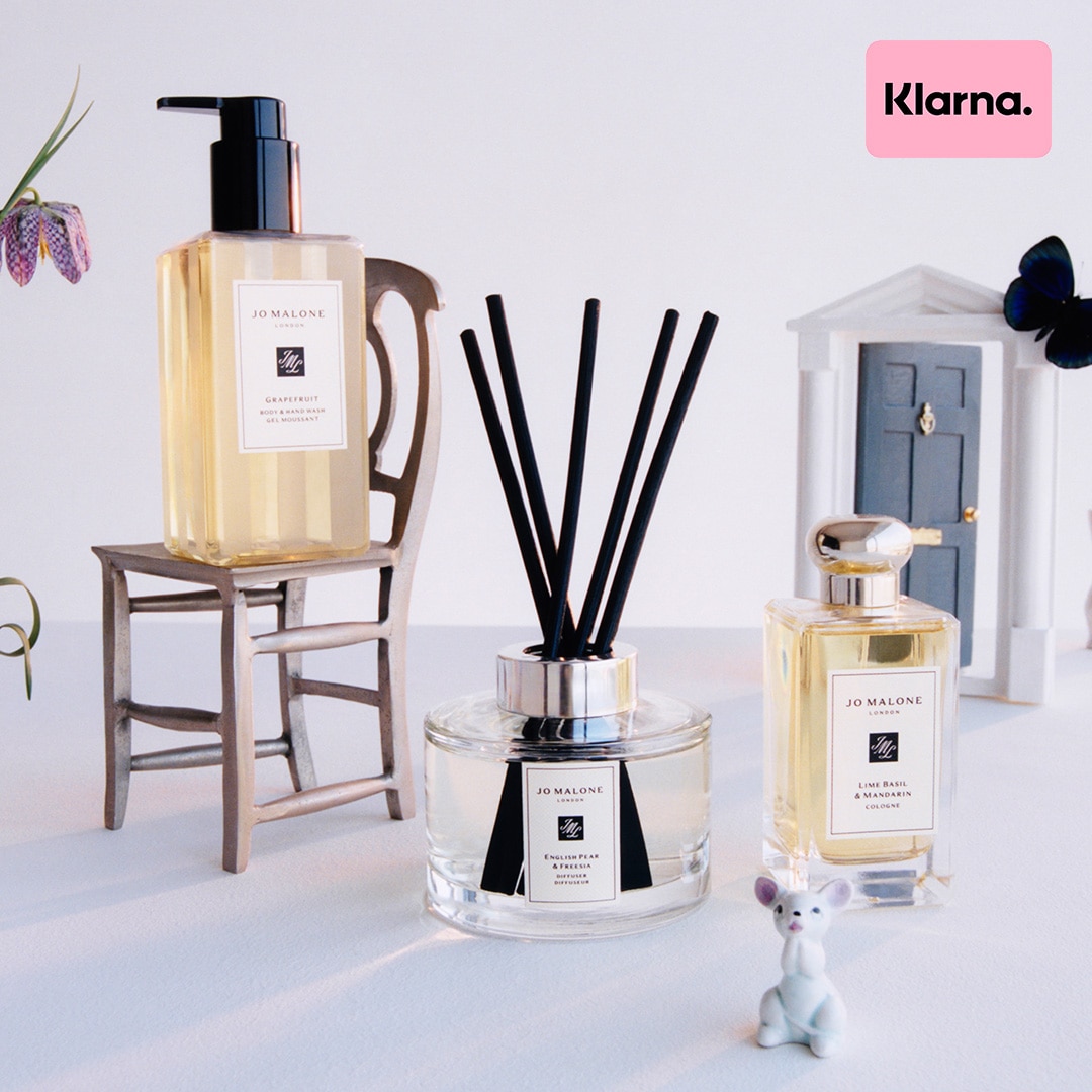 Bestselling Jo Malone hand and body wash, room diffuser and cologne 