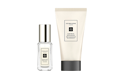 Jo Malone London Wood Sage & Sea Salt Cologne 9ml and Lime Basil & Mandarin Body & Hand Wash 30ml