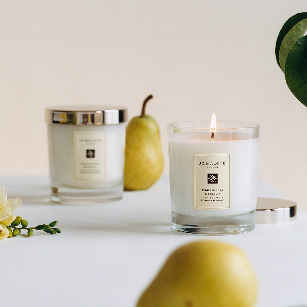 English Pear & Freesia Home Candle | Jo Malone London | United Kingdom -  English