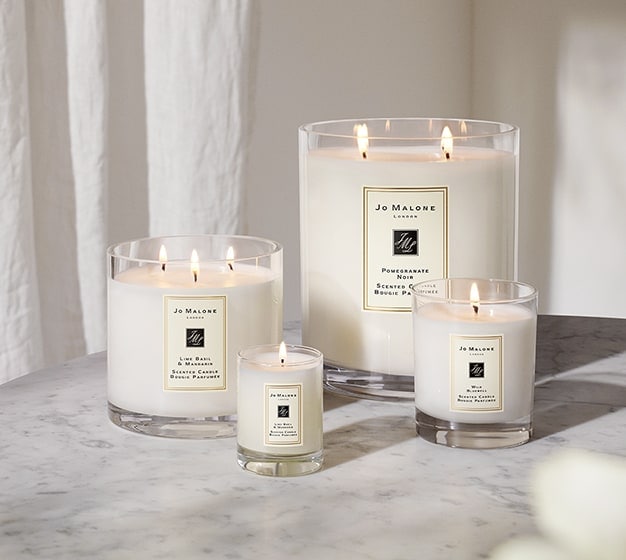 Jo Malone London travel, home, luxury and deluxe candle